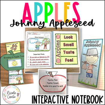 Preview of Johnny Appleseed/Apples Unit Interactive Notebook