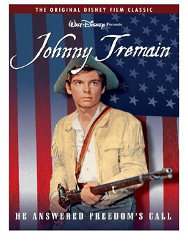 Preview of Johnny Tremain (1957 Disney Movie)- Movie Guide with answer key