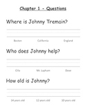 Johnny Tremain - Modifed Book Comprehension Questions Mult