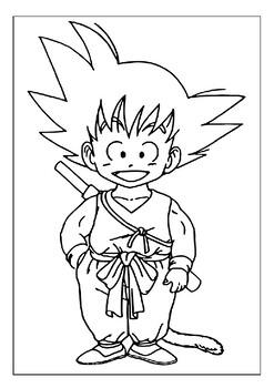 Dragon Ball Z Kai Goku Coloring Pages - Get Coloring Pages