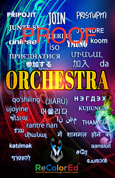 Preview of Join Orchestra Recruitment Poster!