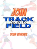 Join Track and Field Posters