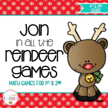 Preview of Join in all the Reindeer Games (CCSS Aligned Math Activities)