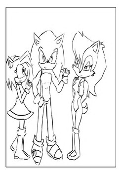 Dark Sonic Coloring Page. The following is our collection of Sonic