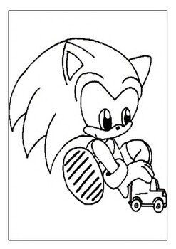 Brand New Sonic The Hedgehog Coloring Pages  Hedgehog colors, Coloring  pages, Valentine coloring pages