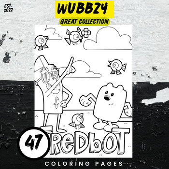 wubzzy coloring pages