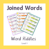 Joined Words Level 1: Innovative classroom word game for v