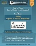 Handwriting Distance Learning - Joining Capital Letters Wo