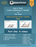 Handwriting Distance Learning -Joining Letters Together Vi