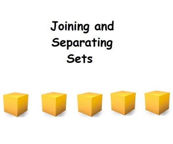 Preview of Joining and Separating Sets: Pre-K Addition and Subtraction