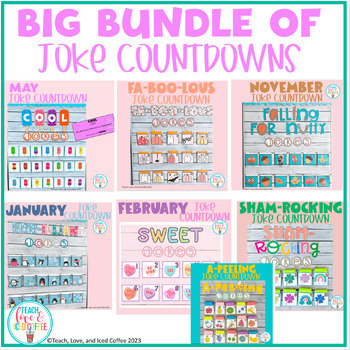 Preview of Joke Countdowns Big Bundle