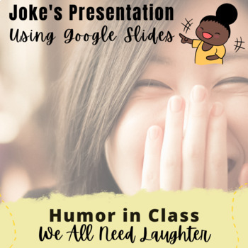 Preview of Google Apps in Education Google Slide Template Presentation on Jokes