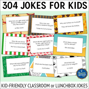 Lunchbox Jokes by The Brighter Rewriter | Teachers Pay Teachers