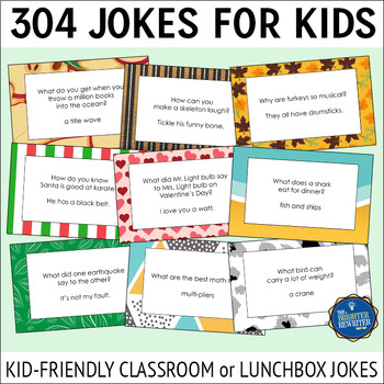 Preview of Lunchbox Notes Daily Jokes for Students