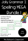 Year 2 Spelling Weeks 1-12 MEGA Bundle Synthetic Phonics Lessons
