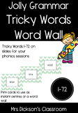 First Grade / Year 1 Tricky Words 1-72 Powerpoint