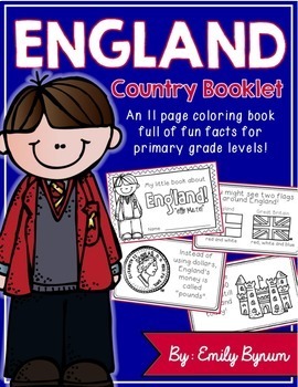 Preview of England Booklet (a country study!)