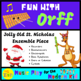 Jolly Old St. Nicholas (Arranged for Recorder, Boomwhacker
