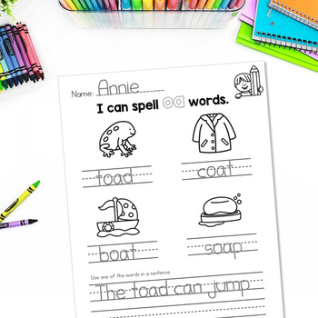 jolly phonics digraph worksheets by koffee and kinders tpt