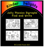 Jolly Phonics Digraphs Find and Write