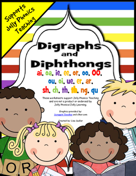 Preview of Phonics Digraphs and Diphthongs Activities