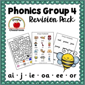 phonics group 4 worksheets by playful classroom tpt