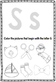 Jolly Phonics: Letter/Picture Beginning Sound Match