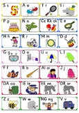 Jolly Phonics Picture and Letter Flashcards USA Version - 