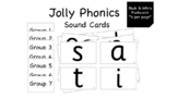 Jolly Phonics Sound cards - (42 Sounds)