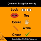 Tricky Words Look, Say, Cover, Write Check Powerpoint