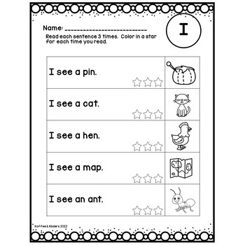 jolly phonics tricky words sentence fluency set 1 by koffee and kinders