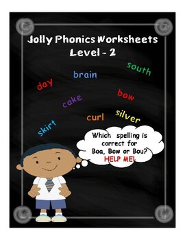 jolly phonics worksheets level 2 by the childrens