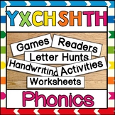 Phonics Y X CH SH TH TH