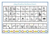 Jolly Phonics Action Chart