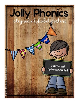 Preview of Jolly Phonics aligned Alphabet Posters