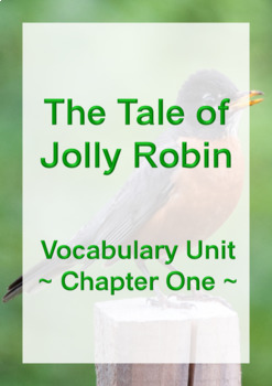 Preview of The Tale of Jolly Robin - Vocabulary - Chapter One