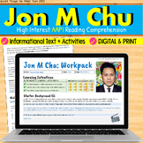 Jon M Chu: AAPI Reading Comprehension (Digital & Print)