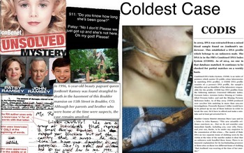 Preview of JonBenet Ramsey - Cold Case Murder - CODIS - FREE POSTER
