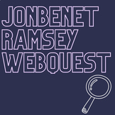 JonBenet Ramsey Webquest (Forensic Science/Easy/No Prep/Su
