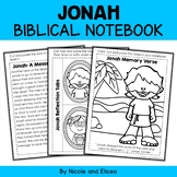 Jonah and the Whale Bible Lessons Notebook
