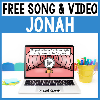 Preview of Jonah Bible Song / Poem and Video