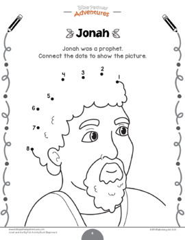 Jonah and the Big Fish Activity Book for Beginners -  Canada