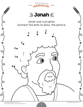 Jonah and the Big Fish Activity Book for Beginners | TpT
