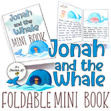 Jonah and the Whale Bible Story Foldable Mini Book Grade 1