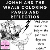 Jonah and the Whale: Coloring Pages and Reflection