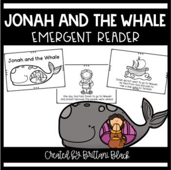Preview of Jonah and the Whale emergent reader