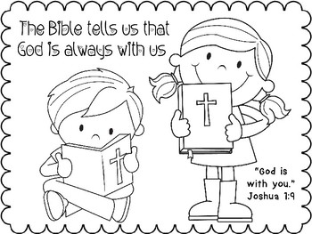 Joshua Bible Coloring Page