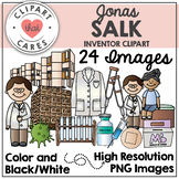 Jonas Salk Clipart by Clipart That Cares