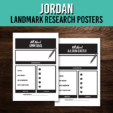 Jordan Research Project | Historic Landmark Poster | World