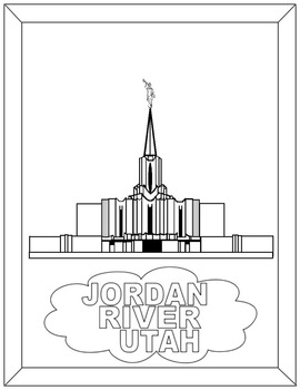 Jordan River Temple by Missy Mel | Pay Teachers